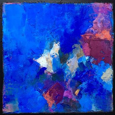 Art for lease or sale by John Wiercioch named Blue Chord
