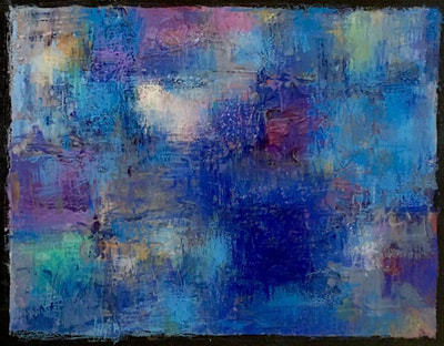 Art for lease or sale by John Wiercioch named Blue Nocturne