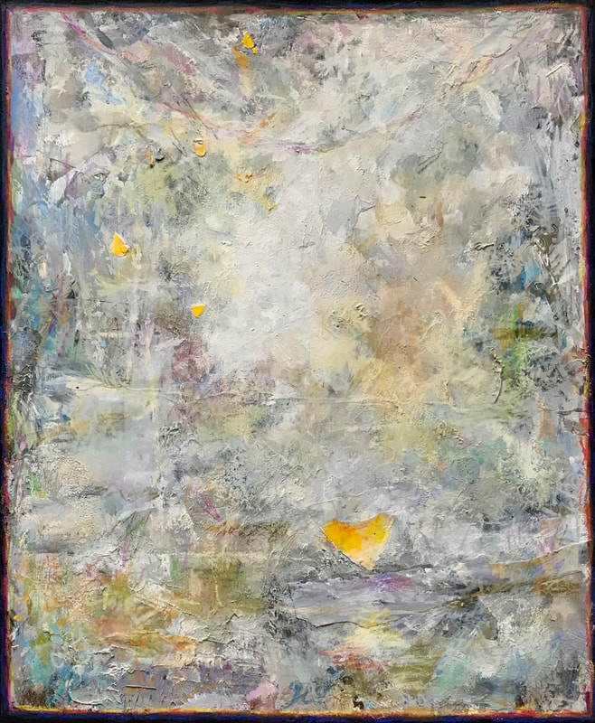 Art for lease or sale by John Wiercioch named Kindness Endures the Swirling Winds and Ever Makes a Gentle Landing
